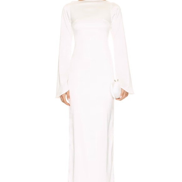 KHANUM’S - KEIDI DRESS - WHITE - Picture 3 of 10